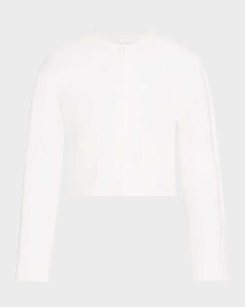 Collarless Jacket